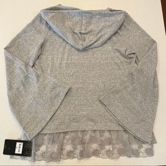 Disney Princess Mulan Hooded Shirt with Lace Bottom!! NWT - Picture 6 of 9